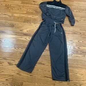 Set men hoodie and pants good condition size medium